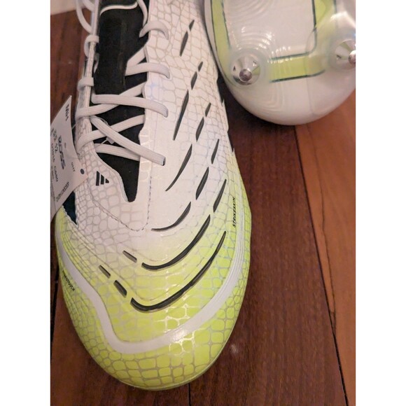 Adidas Predator 25 Elite SG Men\'s Size 12 Soccer Cleats White/Yellow NWT main image 4